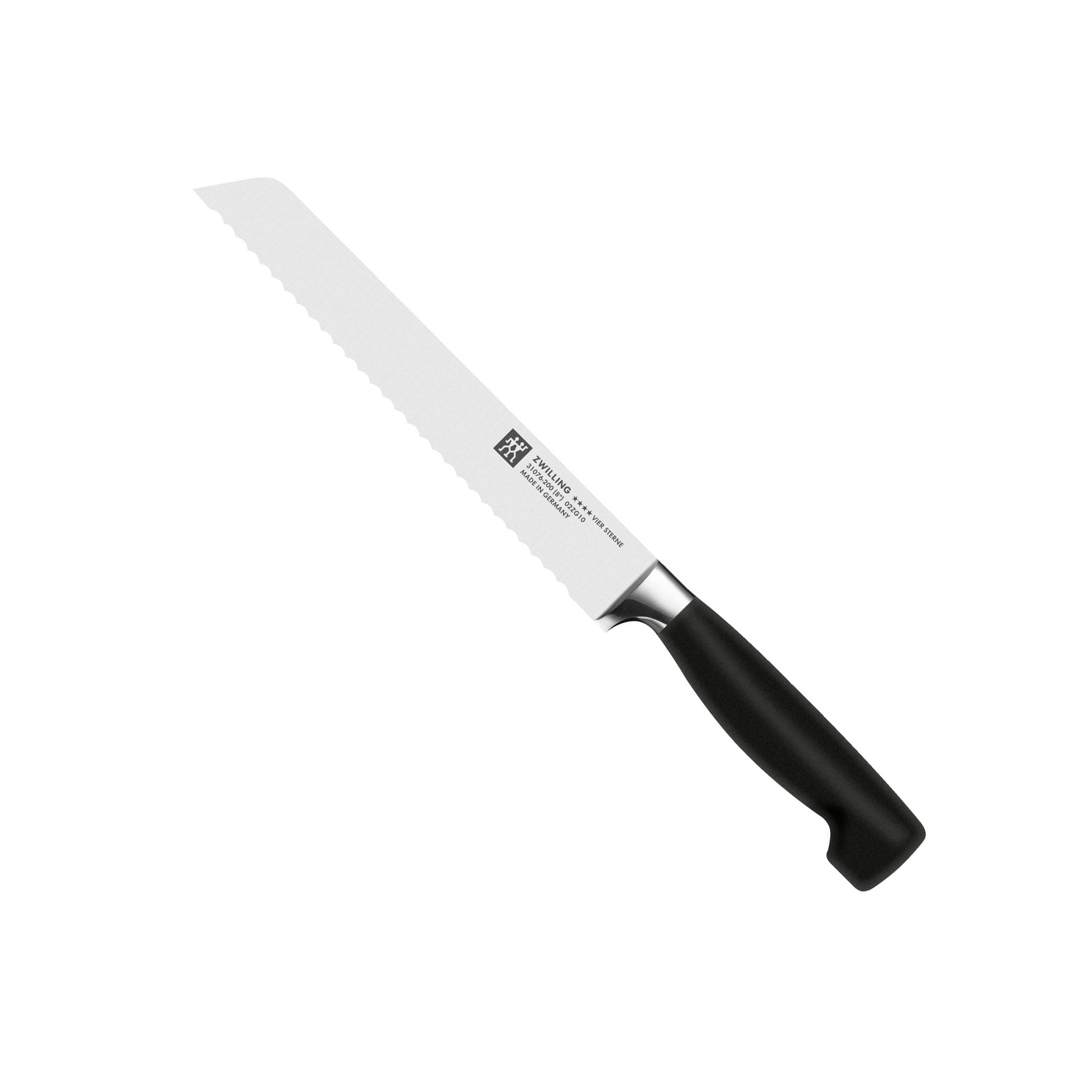 German Made Zwilling Four Star Bread Knife- 8 inch- TARIFF BUSTER SALE!!!!!!