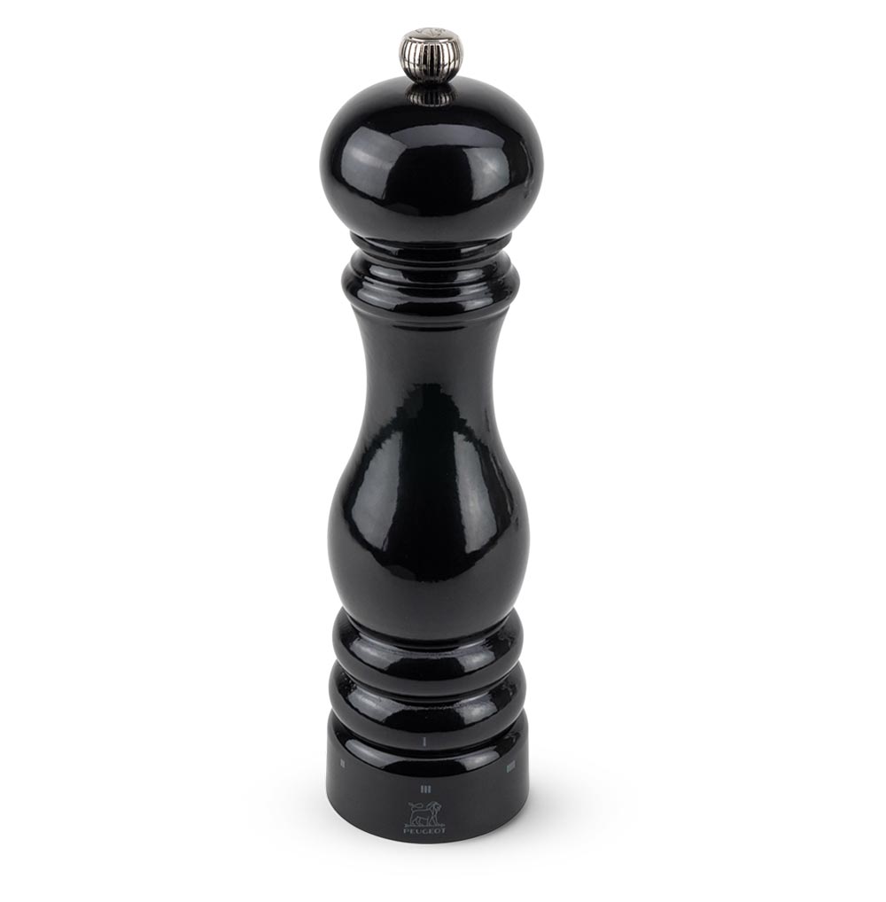 Peugeot Paris U-Select Wood Salt Mill-Gloss Black- 8.67 inch