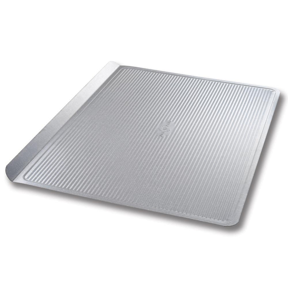 American Made USAPan Commercial Weight Non Stick Cookie Sheet - Large - 18in x 14in