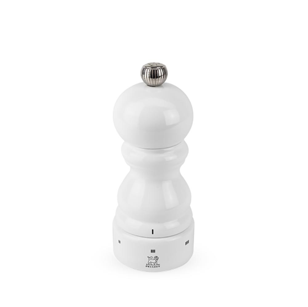 Peugeot Paris U-Select Wood Pepper Mill-Gloss White - 5 inch