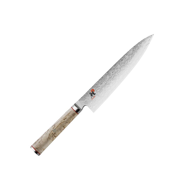 Miyabi Birchwood SG2 5000MCD Damascus Chef's Knife - 8 inch