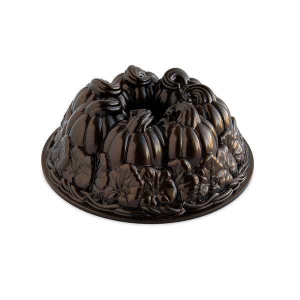 American Made Nordicware Cast Pumpkin Patch Bundt Cake Pan- Bronze Non Stick