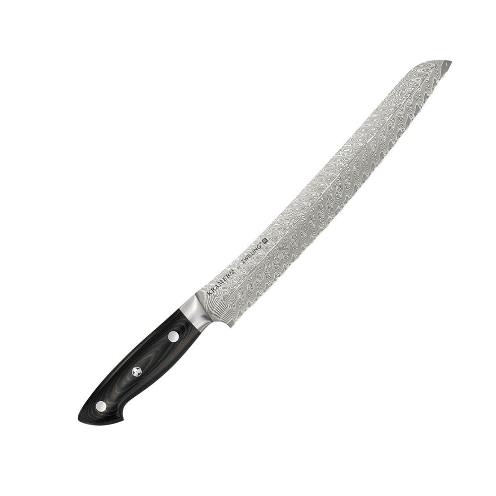 Kramer by Zwilling Euroline Stainless Steel Damascus Bread Knife - 10.25 inch