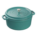 Staub French Made Enameled Cast Iron Round Cocotte/Dutch Oven - 7 Quart-CHILI & SOUP SEASON SALE!!!