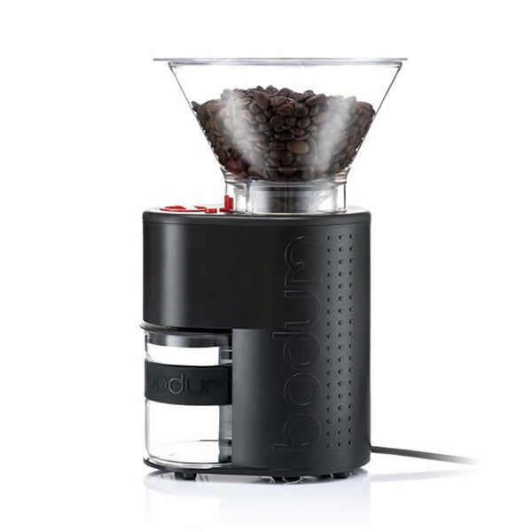 Bodum Bistro Adjustable Black Electric Burr Coffee Mill/Grinder
