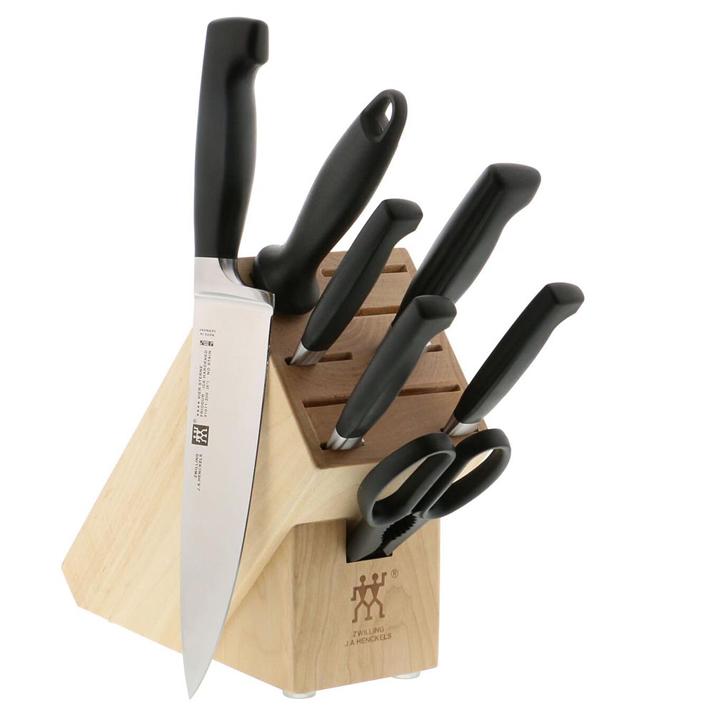 German Made J.A. Henckels Zwilling Four Star 8 Piece Block Set-EARLY BLACK FRIDAY SALE!!!!