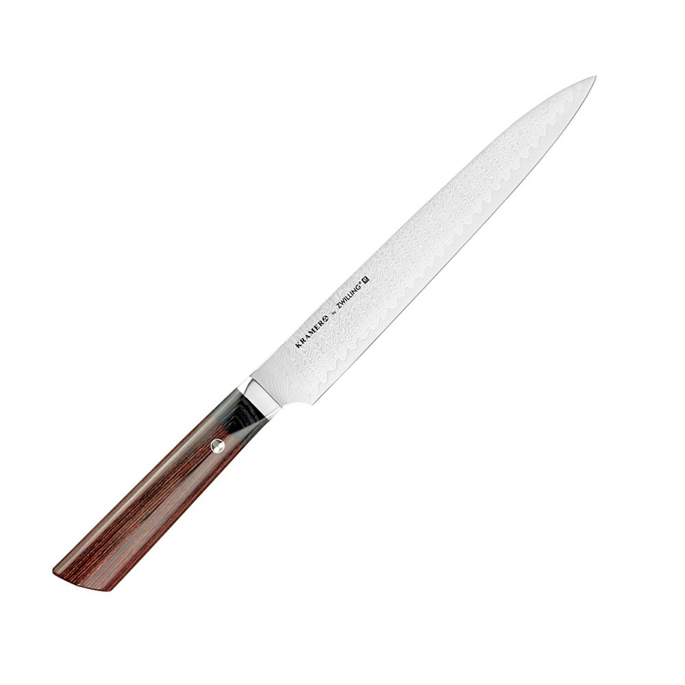 Kramer by Zwilling Meiji Damascus Slicing/Carving Knife - 9 inch