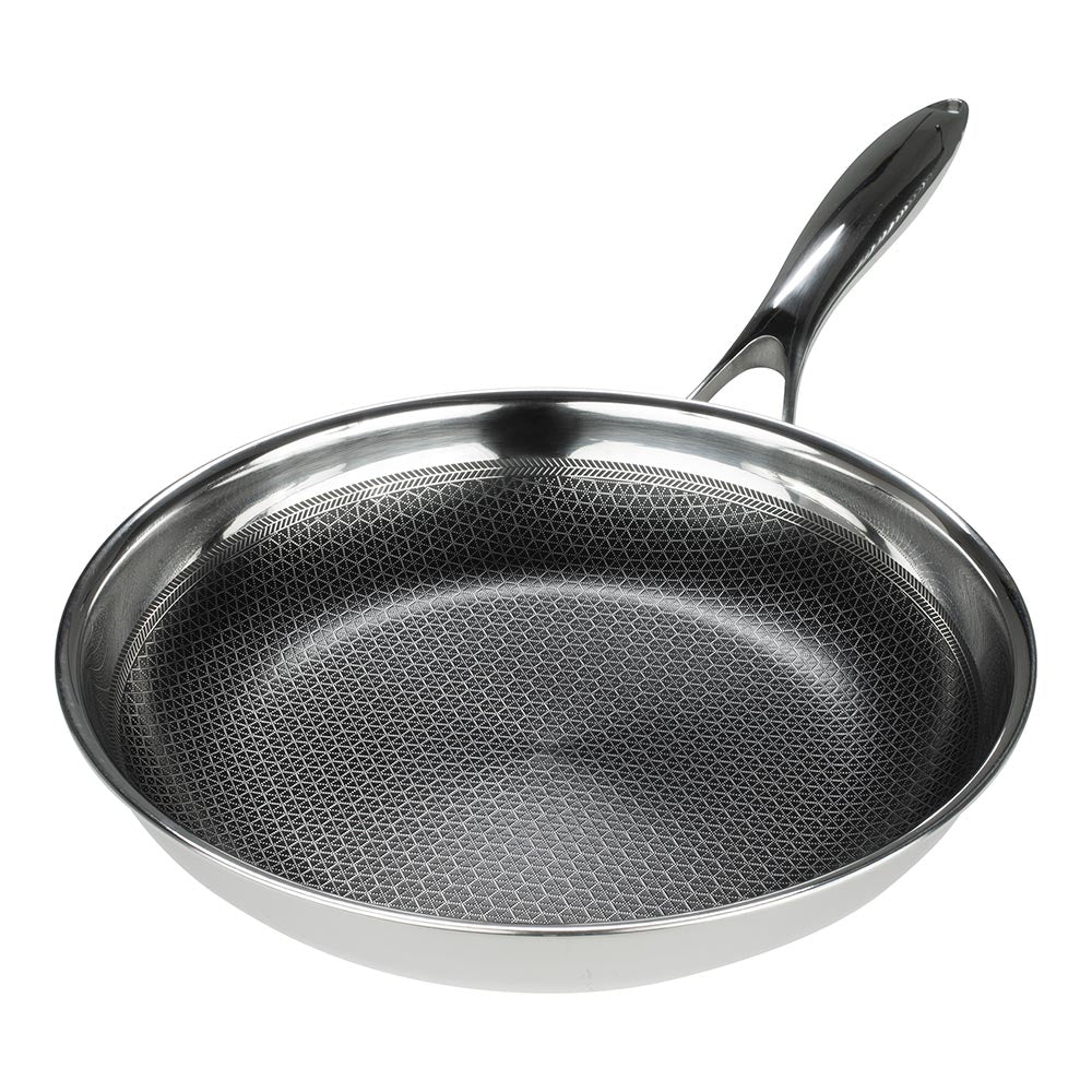 Black Cube Revolutionary Stainless Steel Non-Stick Frypan- 9.5 inch