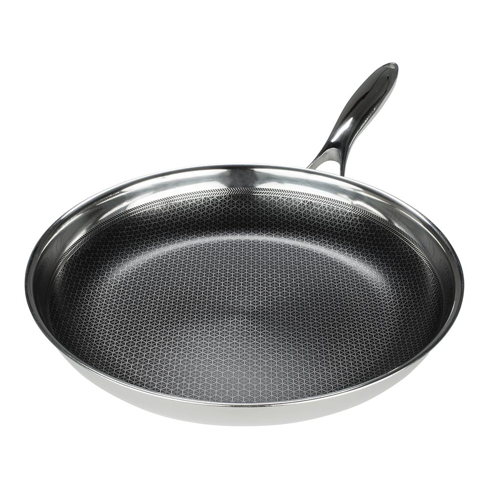 Black Cube Revolutionary Stainless Steel Non-Stick Frypan- 11 inch
