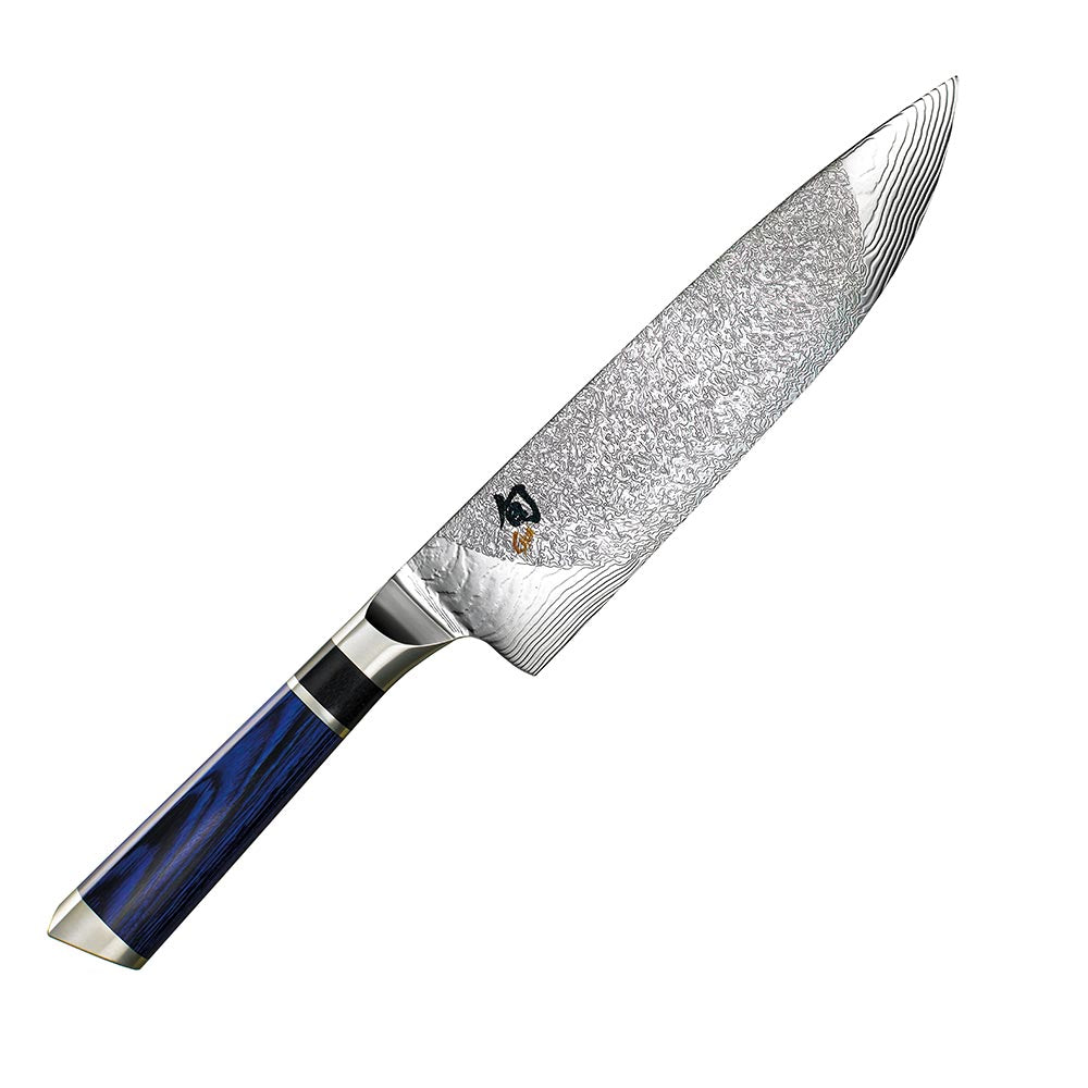 Shun Engetsu Limited Edition Damascus Steel 8 inch Chef's Knife with Wooden Box