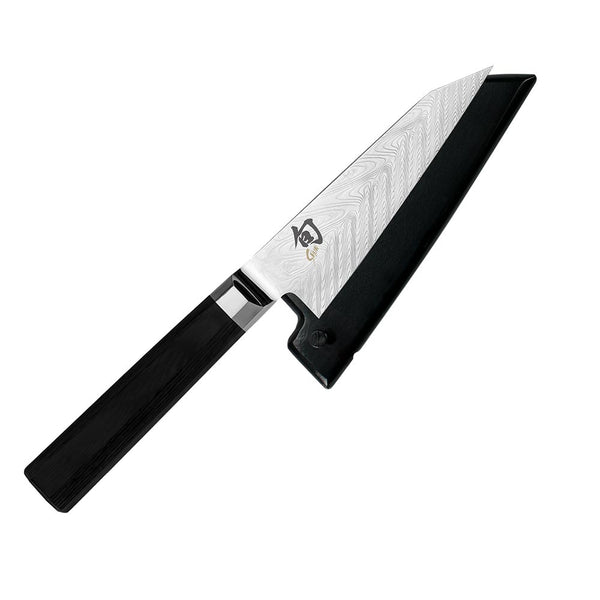 Shun Dual Core 4.5 inch Asian Utility/Honesuki Knife with Wooden Saya